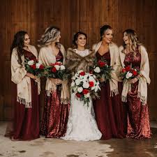 Starla Sequin Dress Wine Bridesmaid Dresses Winter Bridesmaids Winter Wedding Dress