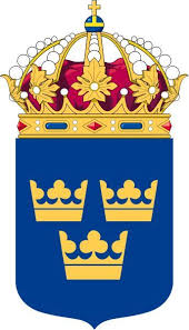 Sweden (sverige) is the largest of the nordic countries, with a population of about 10 million. Sveriges Nationalvapen Tre Kronor Gamla Kartor Sverige Vapenskold