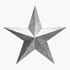 Hand Drawn Monotone Star Design Element Free Image By Rawpixel Com Winn Star Designs Design Element How To Draw Hands
