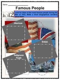 War Of 1812 Facts Information Worksheets For Kids