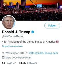 Banning trump from twitter is a little like banning e coli from your large. Twitter Wirft Donald Trump Raus Fur Immer Nzz