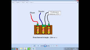 Un moteur tri est composé de trois bobinage alimentés suivant le couplage par les trois phases du réseau. Explication Sur Mono Phaser Avec Condensateur Permanent Youtube