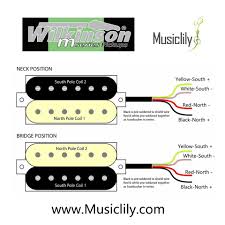 Given a pickup with an unknown color code for the wires, there are lots of tactics to solder it within the guitar unsuitable and only one option to get it right. Musiclily Wilkinson Pickups Wiring Musiclily Official Facebook