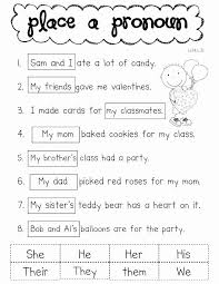 Pronoun Worksheets 5th Grade Pronoun Worksheets Grade Elegant I And Me Personal Pronouns In 2020 Pronoun Worksheets Nouns And Pronouns Possessive Nouns Worksheets