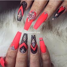 Coral Nail Art Design Coral Nails 1 253 Otmetok Nravitsya 7 Kommentariev Nail Barbies V Instagram It Coral Nail Art Coffin Nails Designs Mauve Nails