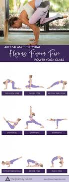Arm Balance Power Yoga Flow For Flying Pigeon Pose Eka Pada Galavasana The Journey Junkie Flying Pigeon Pose Power Yoga Pigeon Pose