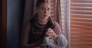 Alexandra Breckenridge "Mel". The love of a mother 🥰 double tap if you  feel the love💕 Visit the link in Bio to get your virgin river-related  t-shirt 👉 @virginrive.r Credit to owners