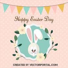He gives you the magic of egg runs away from the basket. Happy Easter Day Background Free Vector Image In Ai And Eps Format Creative Commons License
