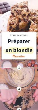 Connaissez Vous Le Blondie C Est Un Brownie Au Chocolat Blanc Bref C Est Un Gateau Absolument Delicieu Recette Blondie Recette Chocolat Cookies Et Biscuits
