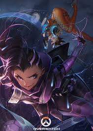 Download animated wallpaper, share & use by youself. Sombra Overwatch Mobile Wallpaper Zerochan Anime Image Board Mobile