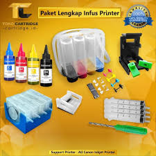 Printer ini juga memiliki hasil yang indah dan memiliki scan gambar beserta dokumen yang mirip dengan aslinya. Paket Lengkap Infus Printer Canon Ip2770 Mp258 Mp287 Mp237 Ts307 Ts207 Shopee Indonesia