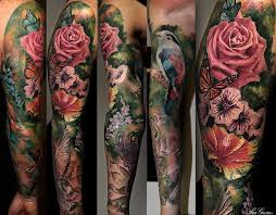 Pin By Marianela Pilar Fanjul On Tattoos And Hair Floral Tattoo Sleeve Flower Tattoo Sleeve Sleeve Tattoos