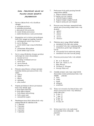 Dalam kesempatan kali ini kakak akan memberikan 87 soal tenis meja pilihan ganda beserta ada sekitar 90 butir soal (pg/pilihan ganda/pilgan) penjasorkes tentang materi permainan tenis meja kurikulum 2013 beserta jawabannya yang bisa. Soal Penjaskes Kelas Xii Pilihan Ganda Beserta Jawabannya
