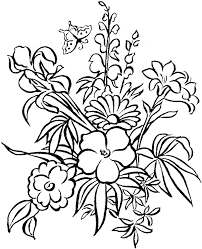Supercoloring.com is a super fun for all ages: Flower Coloring Page Hard Creative Art