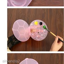 Butcher's tray palettes for use with oil colors, acrylics, alkyds, or even as a fantastic wash basin for. Plastic Watercolor Paint Palette Tray Box 10 Wells Paint Container Purple Shopee Philippines