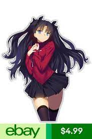 Fate Stay Night Saber Rin Tohsaka Anime Car Window Decal Sticker 007 Fate Stay Night Rin Tohsaka Rin Manga Girl