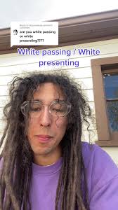 Passing Vs Presenting White