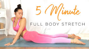 This playlist includes 10 minute yoga practices that are good for all levels. 5 Minute Yoga Full Body Stretch 30 Days Of Yoga Youtube