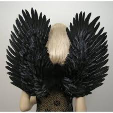 Black Angel Wings Costume Black Swan Costume Feather Wings Crow Costume Feather Angel Wings Black Angel Wings