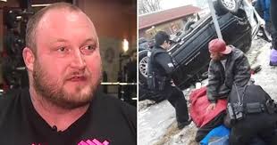 Weightlifter Heroically Lifts Car To Save A Man Trapped Underneath
