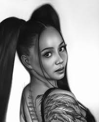 Bella Poarch Pencil Drawing✨ ( Watch full video