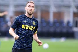 Eriksen jubelt im trikot von inter mailand ©maxppp. Christian Eriksen