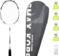 Official Release Nano Carbon Fiber Professional Player Badminton Racket Set  Poseidon