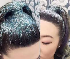 There are also some shorter pieces. 10 Gorgeous Hairstyles With Glitter Roots Hairstyles Weekly