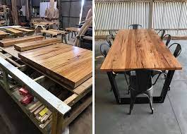 Reclaimed elm counter tops, table tops and bar tops just happen to be one of our faves over here at elmwood reclaimed timber. Swan Hill Reclaimed Timber Tables Cabinetry And Custom Furniture