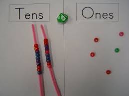 Place Value With Beads Math Lessons Homeschool Math Teaching Math