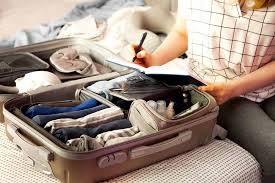 efficient packing list for a trip