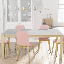 Set a place for dining room style. Contemporary Dining Table Kerala Cancio Composite Material Lacquered Wood Base Stained Wood Base