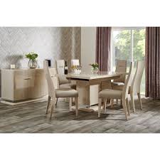 Cheap living room sets, buy quality furniture directly from china suppliers:modern wooden dining table with 6 chairs enjoy free shipping worldwide! Casa Venezia 160 210cm Ext Table 6