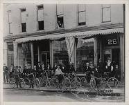 Vintage Motorcycle Display
