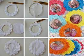 Crochet picture frame patterns free. 31 Crochet Picture Frame Ideas In 2021 Crochet Crochet Patterns Diy Crochet