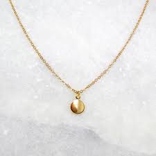 Rose gold tsavorite gemstone filgree design pendant necklace 925silver jewel yg. Dainty Gold Necklace By Misskukie Notonthehighstreet Com