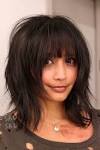 Chubby Face Hairstyles With Bangs