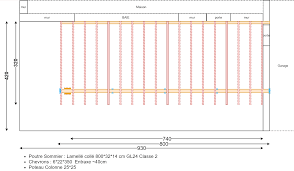 Forum Bois Com Verification De Plan D Appenti Bois Avec Poutre En Lamelle Colle 8m 3 2m Bois Com