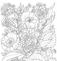 Select from 35655 printable crafts of cartoons, nature, animals, bible and many more. Art Therapy Coloring Page Summer Flowers 3