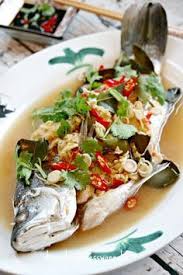 April 1, 2012ibutio resep 6 comments. Steamed Wild Sea Bass With Lemongrass And Ginger Ikan Siakap Stim Resep Saus Ikan Resep Masakan Masakan