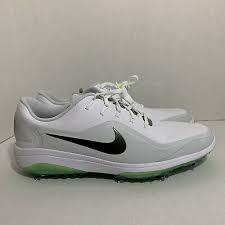 Nike React Vapor 2 Golf Shoes White Green Glow Mens Size In 2020 Golf Shoes Nike Sneakers