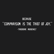Comparison Is The Thief Of Joy Joy Words Wonderful Words