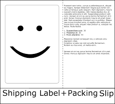 Free blank label templates for download in word.doc, open document format, pdf and others. Print Pack Slip And Label On Single Sheet Burris Computer Forms