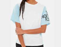 Find out where you can get north face products! The North Face W Block Sesh T Shirt Angel Falls Blue Nf0a4918jh51