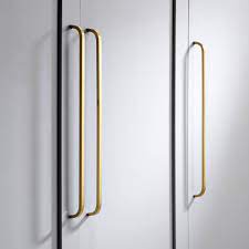 Whether you prefer a classic victorian or georgian style, or looking for a. Solid Brass Modern Long Kitchen Bar Door Handles By Pushka Home Notonthehighstreet Com