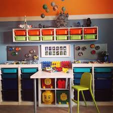 A Child S Work Bench Great Idea For All Those Legos Great Lego Storage Space Lego Room Kids Room Toy Rooms
