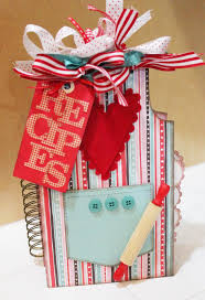 Recipes Mini Book Mini Scrapbook Recipe Book Diy Mini Books