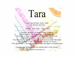 Tara Name Means Star Names With Meaning Names Irish Names