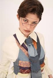 Upcycled denim from Florence street markets