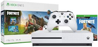 Amazon Com Xbox One S 1tb Console Fortnite Bundle Discontinued Video Games Xbox One S 1tb Xbox One S Fortnite